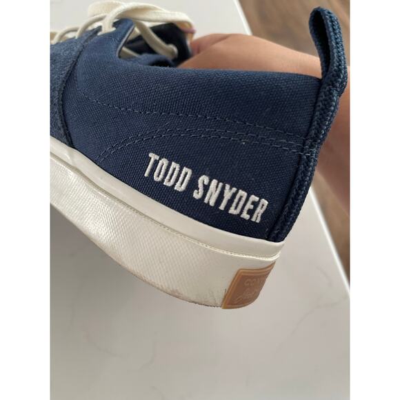 Converse Jack Purcell Todd Snyder Obsidian Navy Sneaker Size 11 - Picture 8 of 10